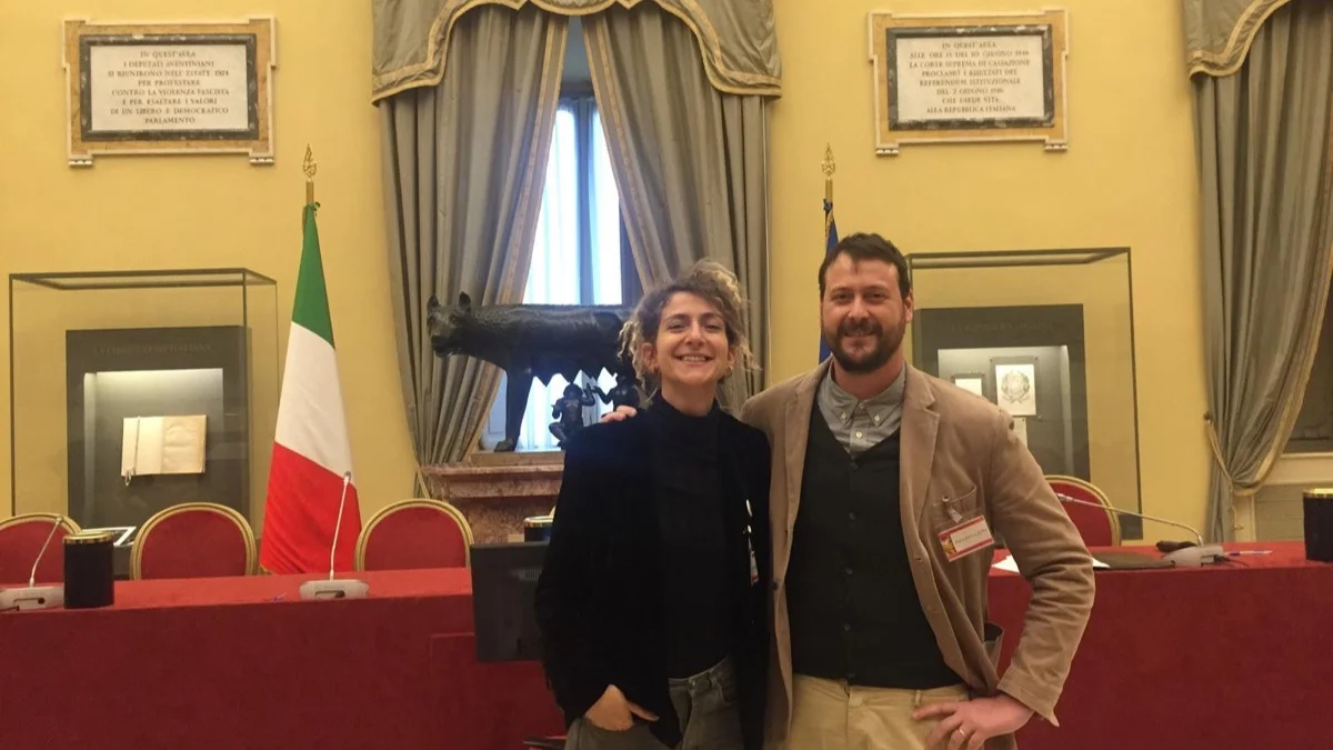 Federico and Roberta present Ludwig at the Chamber of Deputies | Roma 2016
