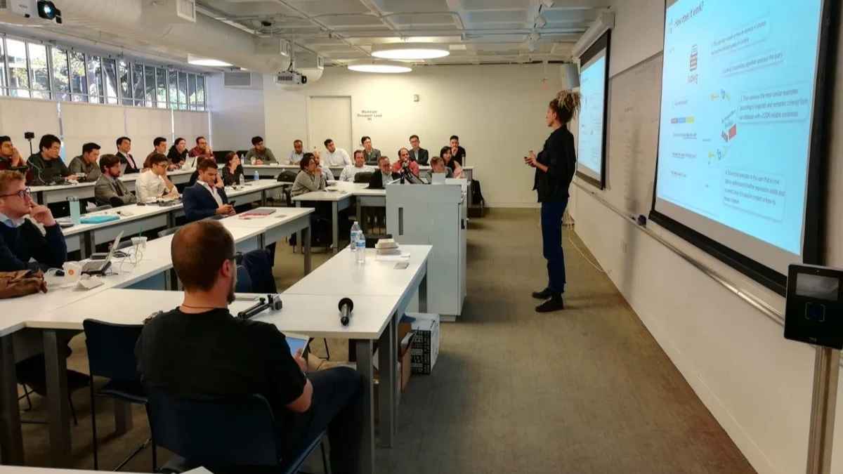 Roberta presents Ludwig at Mind the Bridge in San Francisco - 2018